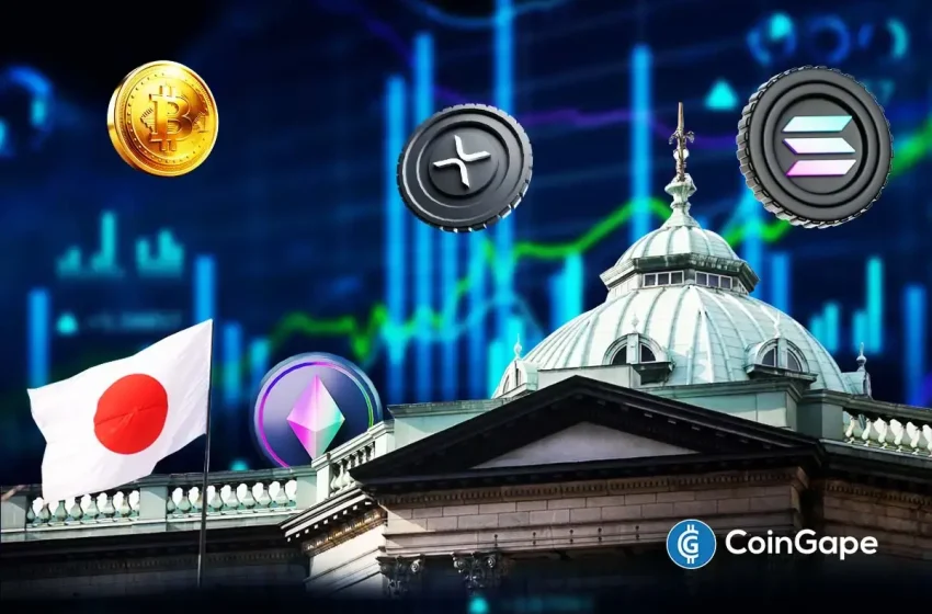  Crypto Market Stabilizes as BOJ Keeps Rates Unchanged amid Slowing Inflation