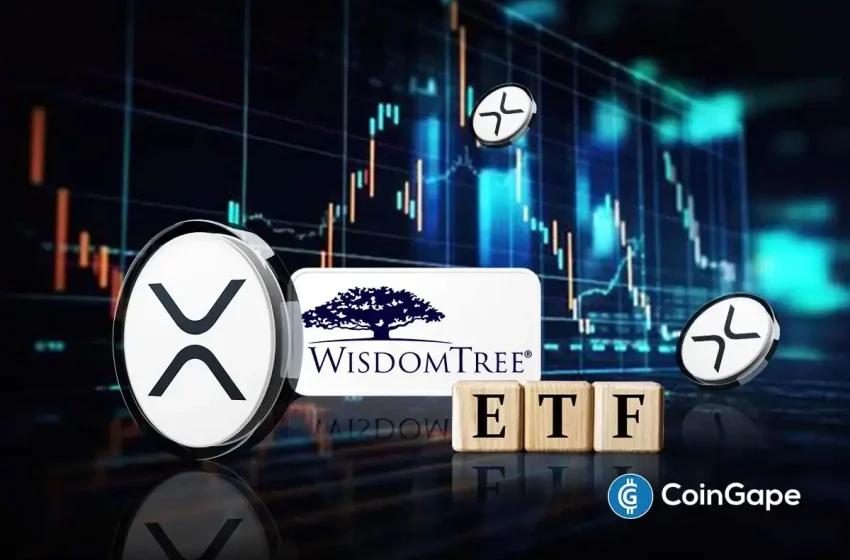  WisdomTree Withdraws its XRP ETF Filing Despite Strong Inflows