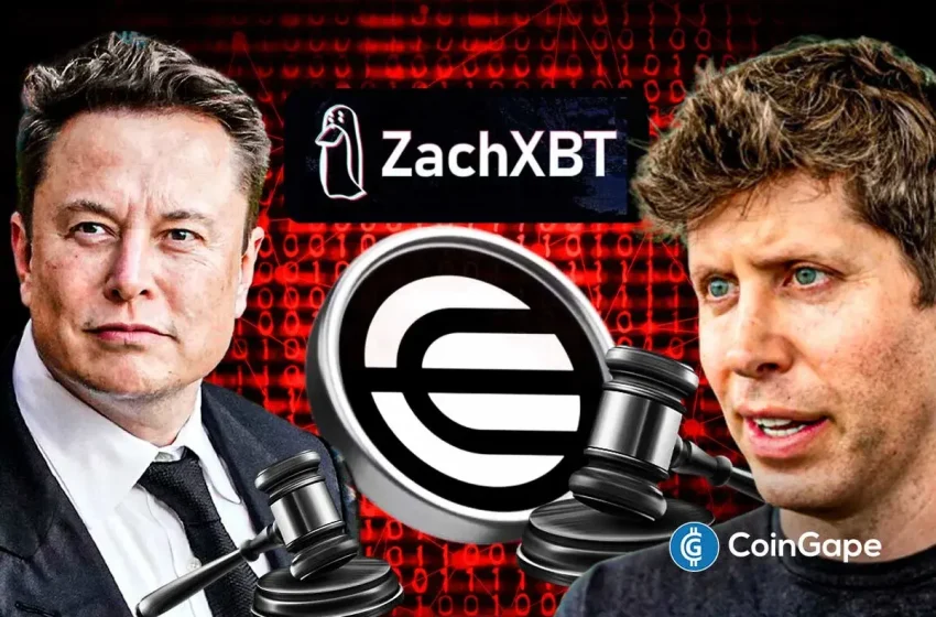  Paradigm’s ZachXBT Alleges Sam Altman’s Worldcoin (WLD) of Scam amid Elon Musk’s OpenAI Lawsuit