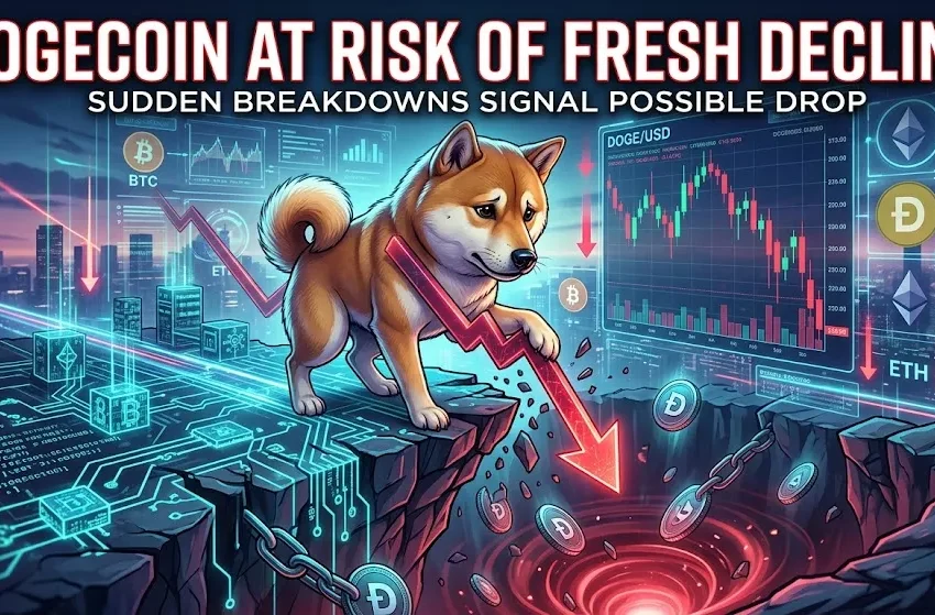  Dogecoin (DOGE) Under Pressure Again As Bears Eye Lower Levels
