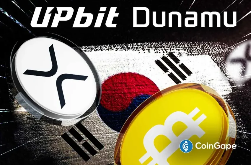  XRP Tops on Upbit as South Korea’s “Big 4” to Acquire $670M Stake in Dunamu