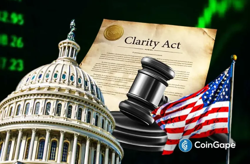  $13T Charles Schwab Backs CLARITY Act As Time Crunch Hits Ahead August Deadline