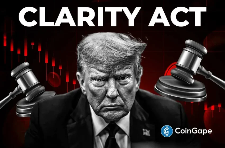  Clarity Act Passing Odds Fall to 39% as President Trump Discloses $1.4B Crypto Income