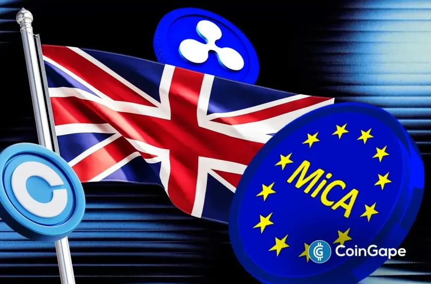  Coinbase, Ripple, and Licensed CASPs Poised to Gain Users from MiCA Migration Wave